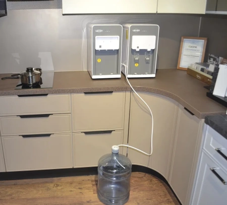 Кулер VATTEN LD54JK настольный встраиваемый со скрытой бутылью