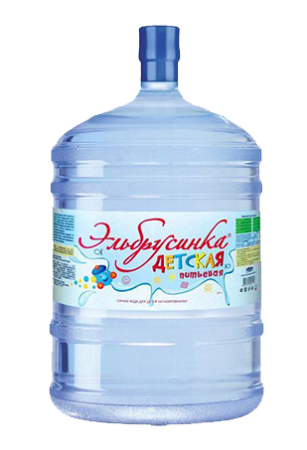 Эльбрусинка Детская вода 19 литров